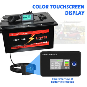 Paquetes de Baterías de Litio Lifepo4 Personalizados de 48 Voltios, 48v, 51.2V, 50Ah, 100Ah, 200Ah para Carritos de Golf, RV, ATV, Vehículos Recreativos y Automóviles - Product Image 5