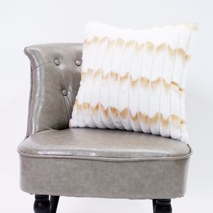 Sarung bantal penutup mewah bantal bulu kelinci Jacquard halus untuk dekorasi Sofa rumah - Product Image 3