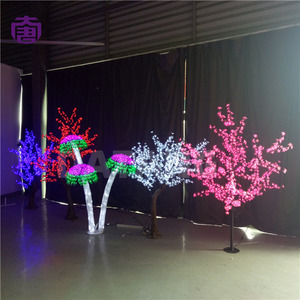 Arbre de cerisier artificiel illuminé pour l'aménagement paysager des jardins et la décoration d'événements commerciaux - Product Image 5