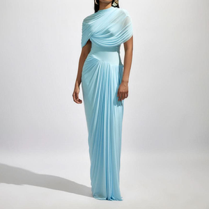 Custom <strong>Women's</strong> <strong>Woolen</strong> Sleeveless Knee-Length Autumn Evening <strong>Dresses</strong> <strong>for</strong> Ladies' Club Wear - Product Image 3