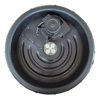 Souffleur gonflable, accessoire pour publicité, avec lumière, diamètre 63CM, colonne de haute qualité