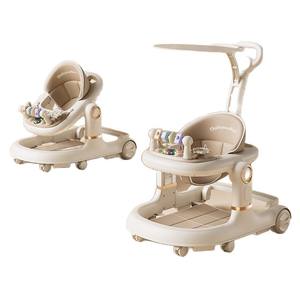 Bebek Yürüteci <span class=keywords><strong>2026</strong></span> Yeni Model Çok Fonksiyonlu 3'ü 1 Arada 6-18 Ay Anti-O-Bacak Anti Devrilme Plastik İtmeli Yürüteç 10KG Taşıma Kapasitesi - Product Image 1