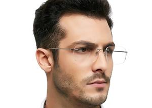 Hợp thời trang chất lượng hàng đầu tinh khiết <span class=keywords><strong>Titanium</strong></span> <span class=keywords><strong>Eyewear</strong></span> Khung ánh sáng không có Vành kính mắt linh hoạt Kính mắt Frames - Product Image 2
