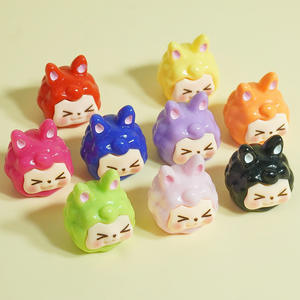 อุปกรณ์เสริมเรซินการ์ตูนสามมิติน่ารัก Kiki ห่วงโซ่โทรศัพท์มือถือเรืองแสงวัสดุเครื่องประดับจี้ - Product Image 4