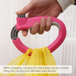 ที่จับถุงช้อปปิ้งแบบพกพา ที่จับถุงของชำ อุปกรณ์พกพาสะดวก - Product Image 3