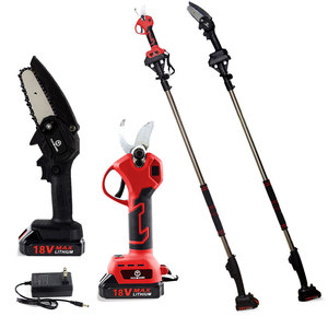 Tijeras de podar telescópicas de 6 pulgadas con cadena, herramientas de corte de madera portátiles sin escobillas para jardín - Product Image 5