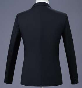 Traje formal hecho <span class=keywords><strong>a</strong></span> <span class=keywords><strong>medida</strong></span> estampado en caliente color diamante hombres - Product Image 3