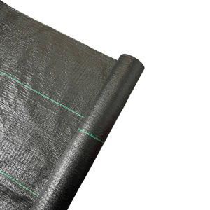 Toile de paillage géotextile PP anti-mauvaises herbes, résistante aux UV, écologique, pour aménagement paysager et plantation d'arbres - Product Image 1