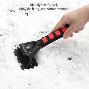 Grattoirs à glace pour voiture, <span class=keywords><strong>grattoir</strong></span> à neige et à <span class=keywords><strong>givre</strong></span>, outils de dégivrage, pelle à glace en plastique avec poignée en mousse pour <span class=keywords><strong>pare</strong></span>-<span class=keywords><strong>brise</strong></span> de voiture et camion - Product Image 5