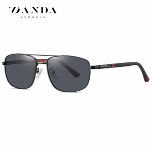 DANDA Men Polarized Sunglasses Square Frame UV400 <b>Driving</b> <b>Glasses</b> 6313 - Product Image 5