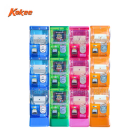 Machine distributrice de capsules de jouets Tomy translucides de Chine, à monnayeur, trois niveaux, au design enchanteur