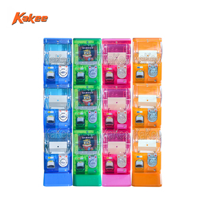 ตู้กาชาปองจีนสุดน่าหลงใหลแบบโปร่งแสง ใช้เหรียญหยอด สามชั้น - Product Image 1