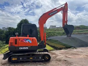 Excavatrice originale coréenne Doosan DH55 d'occasion de 2023 ans à vendre Mini Bagger Doosan de 5 tonnes d'occasion - Product Image 6