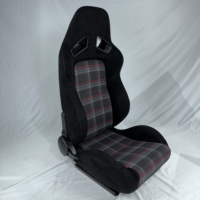 Siège de course inclinable avec logo personnalisé TRAPLY Siège de simulateur de course universel en tissu suédé Sièges de voiture de course