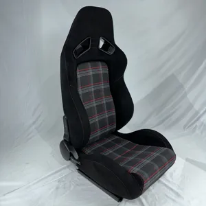 Traply biểu tượng tùy chỉnh reclinable Racing Seat phổ da lộn vải Racing Simulator ghế xe đua xe Ghế
