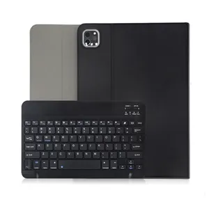 With Bluetooth Keyboard Cover Universal 9.7 Pro 11 10.2 Waterproof Skin Feeling Pu Leather Tablet Case For Ipad