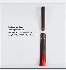 Erwachsenen-Sexspielzeug PU-Pferdequasten-Peitsche BDSM Reitsport-Peitschen Sexspiele für Paare Spanking-Paddel Trainings-Schläger - Product Image 2