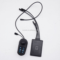 PC programmable FOC 24v-36v-48v 40A double entraînement manette électrique de fauteuil roulant