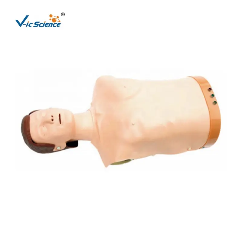 Advanced Electronic Half body CPR Training Simulator half body cpr training manikin