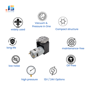 ปั๊มสุญญากาศแรงดันสูง 35 ลิตร -85 กิโลปาสคาล 12 โวลต์ 24 โวลต์ สำหรับเครื่องดูดสุญญากาศทางทันตกรร<span class=keywords><strong>ม</strong></span> หุ่นยนต์<span class=keywords><strong>ดูด</strong></span>สุญญากาศทางการแพทย์ ระบบ<span class=keywords><strong>ดูด</strong></span>สุญญากาศสำหรับแช่แข็ง - Product Image 5