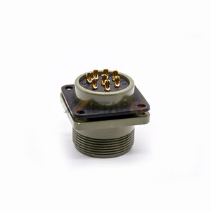 Conector MIL MS3106A20-7S MS3102A20-7P SAE-AS50151 de 8 Pines, MS3102A MS3106A, 13A, Tamaño 16, Contactos, Clase de Servicio D/A, Conector de Copa de Soldadura - Product Image 2