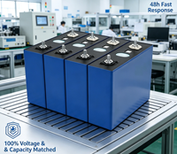Cellule de batterie Lifepo4 3.2V 100Ah, cellule au phosphate de fer et de lithium pour le stockage d'énergie solaire, pack de batteries pour camping-car et véhicule électrique