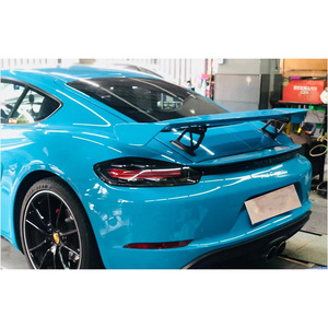 Vente d'usine - Spoiler de haute qualité pour <span class=keywords><strong>Porsche</strong></span> 718 Upgrades <span class=keywords><strong>GT4</strong></span> 2017- (Fibre de carbone) - Product Image 3