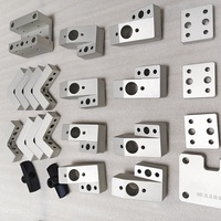 Pièces de batterie au lithium en alliage d'aluminium 6063 6061 T6 usinées CNC de précision OEM en acier inoxydable anodisé sablé pour électroérosion à fil