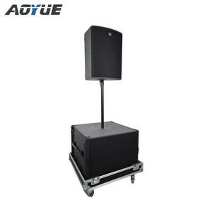 Système de sonorisation professionnel : enceintes de studio passives 15 pouces, enceintes de scène, caisson de basses 18 pouces - Product Image 4