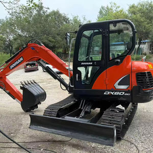 Mini-pelles DOOSAN DX60DH60DH55, 6 tonnes et 5,5 tonnes, pelles d'occasion, pelles sur chenilles, à vendre - Product Image 1