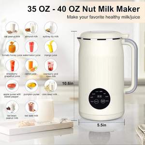 Soy Milk Maker 1-2L Multifunctional Automatic Blender With High Speed Blades And Temperature Cleaning Feature - Product Image 5