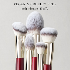 Pinceaux de maquillage quotidiens pour la beauté, poils synthétiques doux, manche en bois, pinceaux pour le visage et les yeux, marque privée, vente en gros - Product Image 4