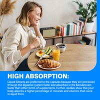 Vente en gros de gouttes liquides multivitaminées Calcium Magnésium Zinc D3 K2 pour adultes, compléments quotidiens pour le système immunitaire, l'humeur et l'énergie