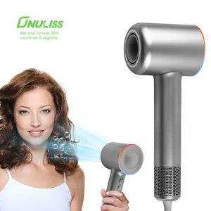 High Speed Ionic Hair Dryer Powerful Hairdryer Secador De Pelo Professional 110000Rpm Leafless Negative Ionic Hair Dryer