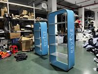 Présentoir Portable Pliable Léger et Facile à Assembler pour Salons Professionnels, Expositions, Stands Promotionnels et Salles d'Échantillons (Vente en Gros)