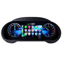 Untuk GLE GLS GL X166 2013-2019 12.3Inch LCD Digital Dashboard Virtual Cockpit CarPlay Android Auto Mode Kustom