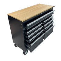 GDL TOOL Armoire Roulante d'Atelier Robuste à 9 Tiroirs, Établi Mobile pour Garage et Voiture, Rangement Personnalisable, OEM Pris en Charge
