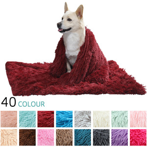 Couverture en polaire douce et moelleuse pour animaux de compagnie, motif animalier multicolore, pour chiens, vente en gros - Product Image 2
