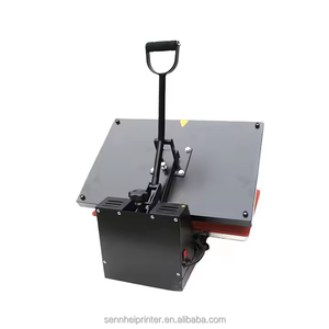 Pressa a Caldo Manuale 38x38cm con Tavolo Singolo per Trasferimento di Motivi su Tessuti con Stampante DTF e Inchiostro CMYK - Product Image 4