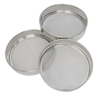 Tamis d'essai en acier inoxydable 304 à maille plate 30 mesh avec service de découpe pour la détection de gradation du sable et du gravier