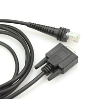 Cable Adaptador Industrial Blindado Personalizado DB9 RS232 a RJ50 10P10C para Escáner de Código de Barras, PLC y Dispositivos Médicos