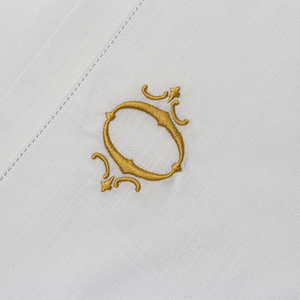 Serviettes en lin jetables modernes 100% motif brodé imprimé classique fait à la main réutilisable pour les fêtes hôtels différents - Product Image 6