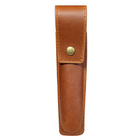 Pochette et porte-stylo en cuir Crazy Horse vintage, fabriqués à la main, authentiques, organisateur rétro pour étudiants et professionnels, tailles S/M/L, cadeau unique