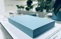 Panneau composite à noyau bleu, découpe à la presse à découper pour emballage de jouets, haute résistance interne, composite solide