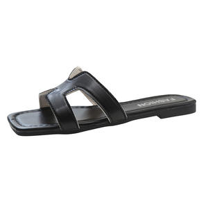 Sandalias Planas de Una Sola Tira para Mujer, Estilo Francés, Novedad 2026, Lindas, Antideslizantes, Suela Suave, para Vacaciones en la Playa, Venta al Por Mayor - Product Image 6