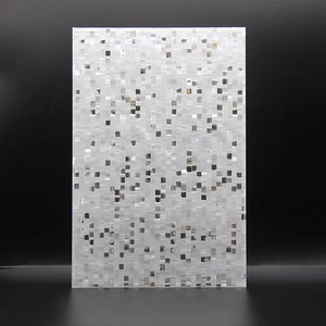 Decoración moderna para el hogar, precio de fábrica, mezcla de colores amarillos, azulejo de mosaico de vidrio, pared Backplash, paredes interiores, mosaicos impermeables - Product Image 1