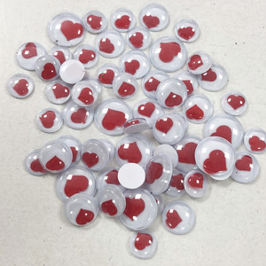 الأطفال الحرفية Diy الحرفية دمية ملحقات لعبة دمية مستديرة تتحرك تذبذب عيون دمية بلاستيكية عيون السلامة - Product Image 2