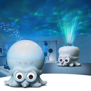 Lámpara <span class=keywords><strong>de</strong></span> <span class=keywords><strong>Noche</strong></span> Inteligente con Proyección <span class=keywords><strong>de</strong></span> Océano y Pulpo, Alimentada por USB, <span class=keywords><strong>de</strong></span> ABS, para Niños, Lámpara LED <span class=keywords><strong>de</strong></span> Cabecera, Proyector <span class=keywords><strong>de</strong></span> Galaxia y Estrellas para Techo con Temporizador - Product Image 1