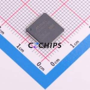 TQFP-64 ATSAMD21J16B-AU วงจรรวมใหม่ดั้งเดิม (10x10) ไมโครคอนโทรลเลอร์ชิป IC (MCU/MPU/SoC) - Product Image 1