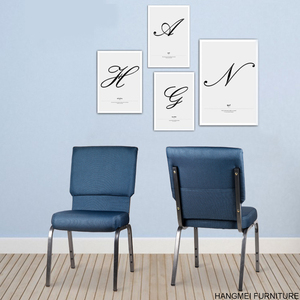 Silla de Iglesia Apilable de Acero, Estilo Moderno, Nueva, Económica, de Foshan, China, para Escuelas, <span class=keywords><strong>Hoteles</strong></span>, Comedores y Teatros - Product Image 5